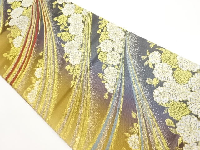 JAPANESE FUKURO OBI / WOVEN SAKURA